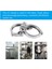 2pcs Tri-Clamp Çelik Tek Pin Ağır Hizmet Tri Kelepçesi Silikon Contalı Ferrule Tc Için Kanat Somunlu (Yurt Dışından) 4