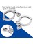2pcs Tri-Clamp Çelik Tek Pin Ağır Hizmet Tri Kelepçesi Silikon Contalı Ferrule Tc Için Kanat Somunlu (Yurt Dışından) 5