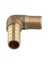 8mm Hortum x 3/8 &quot;erkek Iplik 90 Derece Pirinç Dirsek Barb Bağlayıcı Konnektörü (Yurt Dışından) 2