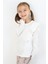 Kız Çocuk Uzun Kollu Tişört Fırfırlı 2-6 Yaş, Ekru 6
