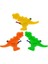 3pcs Dinozor Su I Çocuk Oyuncakları Basın Tipi Mini Su Plaj Su Oyuncakları Yaz Dış Mekan Şeffaf Düz Renk Tmzcolor: 3pcs Renk (Yurt Dışından) 1