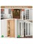 Metal Bifold Kapı Kilidi, Iki Katlı Kapı Kilidi Kurulumsuz, Bifold Dolap Kapıları Için Kilit Güvenliği ve Rahatlık Kapısı (Yurt Dışından) 5