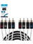 RCAL3554 Anfi Kablosu 4 Rca 4 Rca 5 Metre Bakır 1
