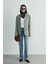 Yeşil Julie Ekose Blazer Ceket 9