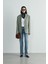 Yeşil Julie Ekose Blazer Ceket 10