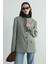 Yeşil Julie Ekose Blazer Ceket 1