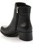Siyah Hakiki Deri Kadın Bot & Bootie K02208022003 3