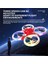 Drone GD66 Uzaktan Kumanda Oyuncak Renkli Işık ile Fırçalanmış Motor 2.4g 360 ° Dublör Rc Drone 2