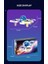 Drone GD66 Uzaktan Kumanda Oyuncak Renkli Işık ile Fırçalanmış Motor 2.4g 360 ° Dublör Rc Drone 6