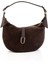 Kahve Hakiki Deri Kadın Omuz Çantası C06004011202 1