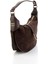 Kahve Hakiki Deri Kadın Omuz Çantası C06004011202 3