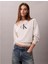 Ck LV047B234G Ls Monologo French Terry Rlxd Cr Kadın Sweatshırts 1