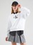 Ck LV047B234G Ls Monologo French Terry Rlxd Cr Kadın Sweatshırts 2