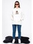 Ayı Desenli Kapüşonlu Ön Cep Detaylı Rahat Sweatshirt 1