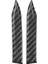 Parça Çizilmez Trim Sticker, Karbon Fiber Çarpışma Önleyici Şerit (Yurt Dışından) 1
