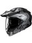 I80 Velly MC5SF Çene Açılır Motosiklet Kaskı Siyah Gri 1