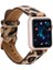 Apple Watch Uyumlu Deri Kordon 42-44-45MM LEO1N 1
