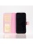 Apple iPhone 16 Pro Uyumlu, Hakiki Deri, El Yapımı, Cüzdanlı Kılıf, Toz Pembe 2