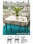 Wood Idea Klasik Tasarım Metal Ayaklı Yonga Levha Mutfak ve Yemek Masası Takımı, 2 Sandalyeli, 60x90x75 cm 1