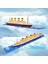 Inşaat Blokları Seti, Titanic Gemi Modeli Yapı Taşı Seti, Kendin Yap Mini Yapı Blokları Oyuncak, Öğrenme Oyuncağı, Yetişkinler ve Çocuklar Için Hediye (1860 Adet) 3