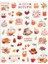 Hello Autumn Sonbahar Sticker Seti Happy Thanksgiving Sticker Hello Fall Çıkartma Etiket NSTI0084 1