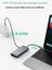 11 In 1 Arada Type-C Hub Adaptör, Hdmı, Vga, RJ45, Sd-Micro Sd Kart Okuyucu, USB 3.0 Portları, Ses Çıkışı, Gümüş 7