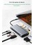 11 In 1 Arada Type-C Hub Adaptör, Hdmı, Vga, RJ45, Sd-Micro Sd Kart Okuyucu, USB 3.0 Portları, Ses Çıkışı, Gümüş 9