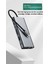 11 In 1 Arada Type-C Hub Adaptör, Hdmı, Vga, RJ45, Sd-Micro Sd Kart Okuyucu, USB 3.0 Portları, Ses Çıkışı, Gümüş 10