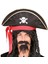 Zeroshop Karayip Korsanları Kaptan Jack Kadife Korsan Şapkası Yetişkin 1