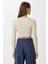 Basic Crop Modal Bluz LUB0260 Taş 5