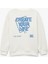 Baskılı Uzun Kollu Bisiklet Yaka Oversize Sweatshirt 2