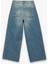 Rahat Kalıp Yüksek Bel Geniş Paça Jean Pantolon - Culotte Jeans 5