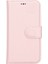 Apple iPhone 13 Mini Uyumlu Deri Cüzdanlı Kılıf Nu2 Pembe 4