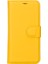Apple iPhone 14 Uyumlu Deri Cüzdanlı Kılıf Mwwn FL12 Sarı 4