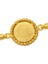 Altın Kaplama Çeyrekli Dorika Çerçeve Burgu Zincirli Bileklik BLK-1173 5