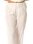 Şile Bezi Pamuk Rahat Kesim Beli Lastikli Jüpon Pantolon Astarı Krem Krm 3