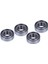 10 Adet Minyatür Mühürlü Metal Korumalı Metrik Radyal Bilyalı Yatak Modeli: MR115 Zz 5X11X 4mm (Yurt Dışından) 5