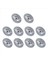 10PCS CY-16B 5/8 Inç Yatak Çelik Silindir Bilyalı Flanş Konveyör Transfer Ünitesi (Yurt Dışından) 3