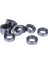 10PCS Minyatür Mühürlü Metal Korumalı Metrik Radyal Top Yatak Modeli: MR106-ZZ 6X10X3MM (Yurt Dışından) 1
