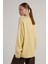 Kadın Sarı Düğme Detaylı Oversize Yumoş Kazak 30031 7