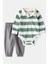 Erkek Bebek Ekru Body Pantolon 1