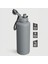 1 Hand Leak-Proof Sızdırmaz Çelik Termos 1500 ml Grey ST-253 2