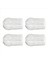 4 Pcs Oluk Düşüş Gordular 3.5 Inç Alüminyum Yaprak Filtre Süzgeç Genişletilebilir Oluk Düşüş Koruyucusu (Yurt Dışından) 3