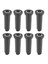 8pcs Profesyonel Pop -Up Sprinkler Otlak/bahçe/çim Sprinkler Sulama Için 3 - 6m Olarak Ayarlanabilir Püskürtme Mesafesi (Yurt Dışından) 1
