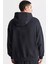 Nsw Clup Fleece Hoodie Oversize Geniş Kesim Siyah Erkek Sweatshrit 2