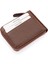 Mira Hakiki Deri Unisex Cüzdan, Kartlık - Fındık 4