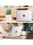 Apple MacBook Pro 14 M5 (2025) Çipli Darbelere Dayanıklı Ön Arka Clear Parlak Kapak Kılıf 4