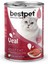 Mtxdpn Bestpet 400 gr x 12 Adet Yetişkin Kediler Için, Taze Geyik Parça Etli ve Soslu Yaş Mama 1
