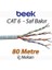 Cat6 80 Metre U-Utp Iç Mekan Saf Bakır Data Kablosu 4X2X23 Awg Lszh (Low Smoke Zero Halogen) 1