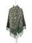 Yeşil Taşlı Nakışlı Kışlık Şal 2